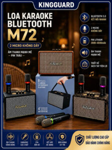 Loa karaoke bluetooth M72